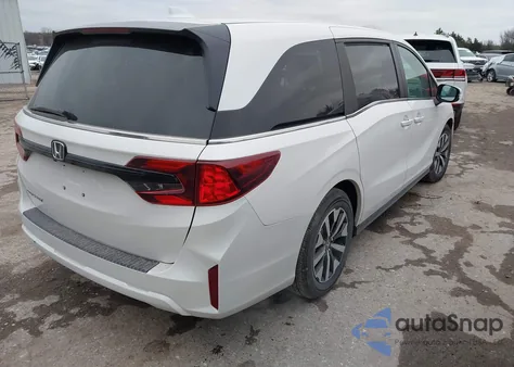 2025 Honda Odyssey Ex-L from USA, damaged, VIN 5FNRL6H64SB084497